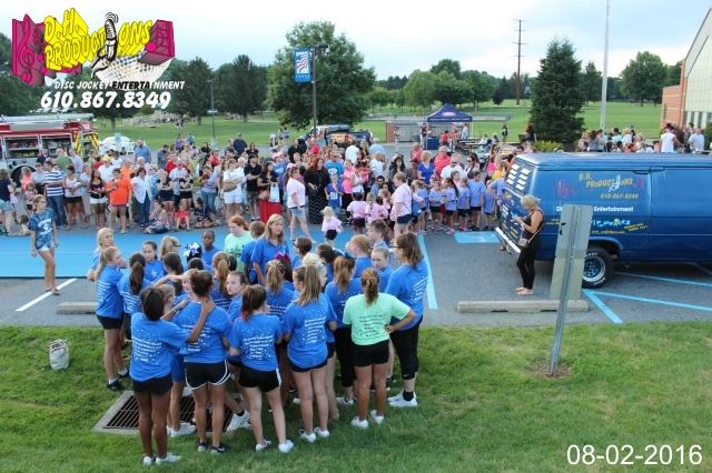 Photo: D.H. Productions DJ's At Hanover Township's National Night Out August 2, 2016