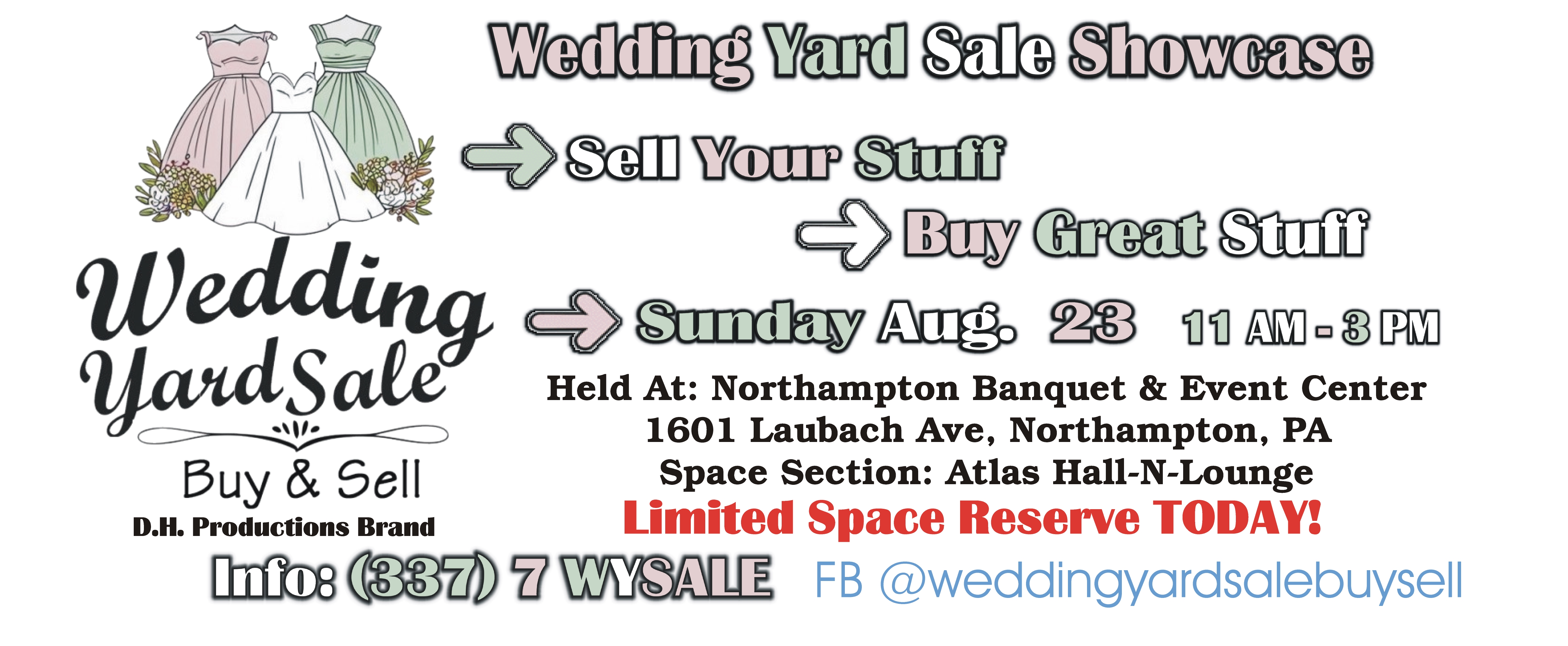 Wedding Yard Sale Event