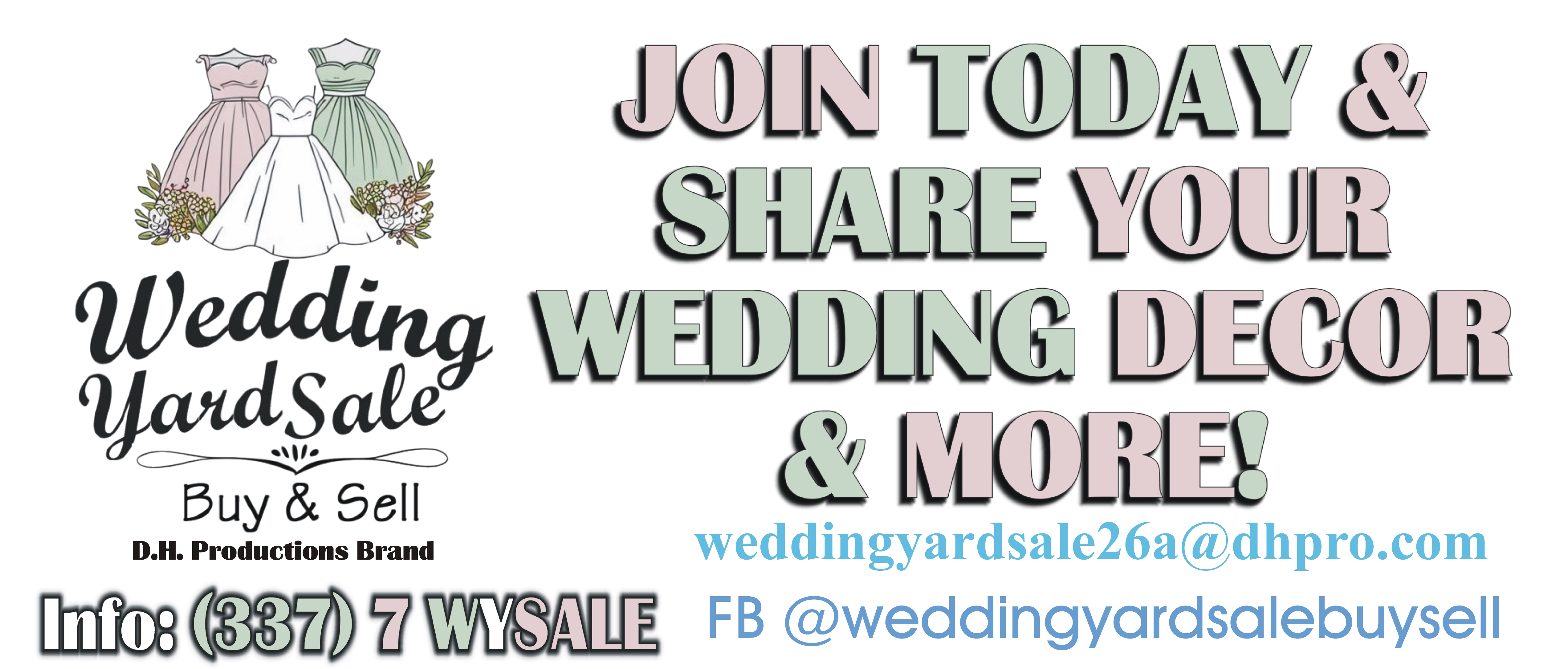 Wedding Yard Sale Showcase